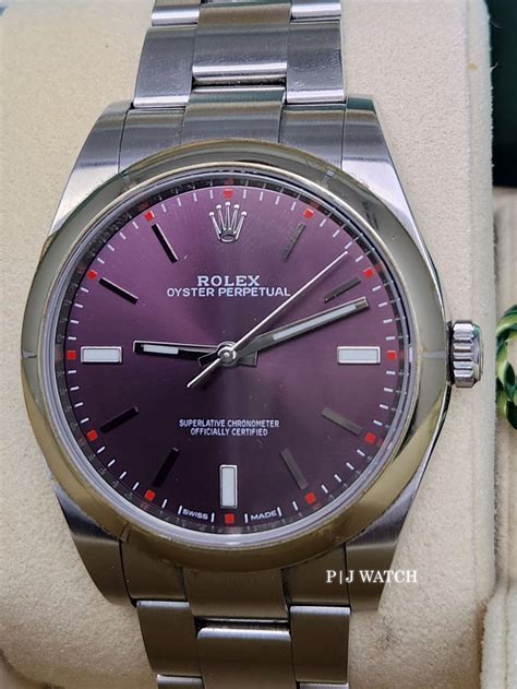 rolex 114300 39mm grape and grey dial jf|Rolex oyster perpetual 39 114300.